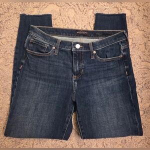 BANANA REPUBLIC Dark Wash Mid-Rise Skinny Jeans